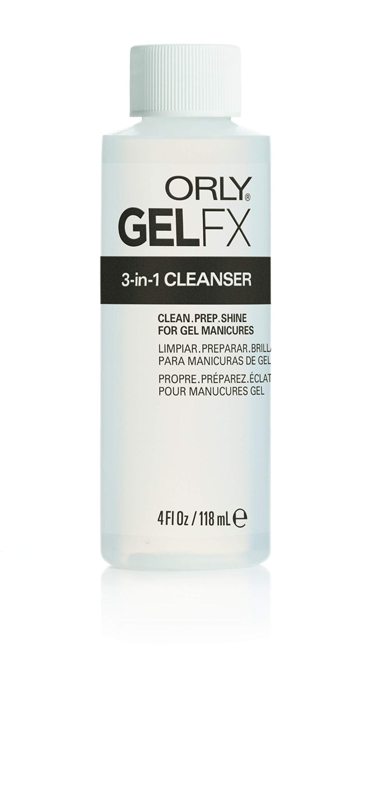 ORLY - GelFx 3 In 1 Cleanser Professional Nail Care Solution For Cleanse And Prep
