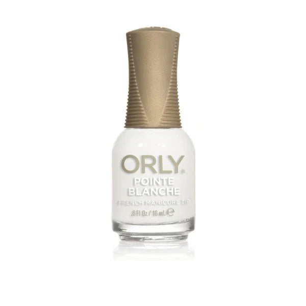 ORLY - Pointe Blanche 0.6 Oz/18 Ml French Man *Support d'exposition*