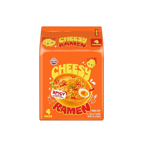 Ottogi Cheesy Spicy Cheddar Ramen