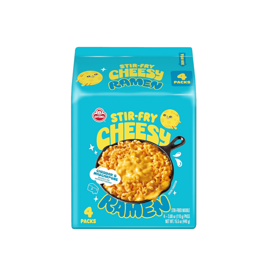 Ottogi Cheesy Stir-Fry Cheddar & Mascarpone Ramen