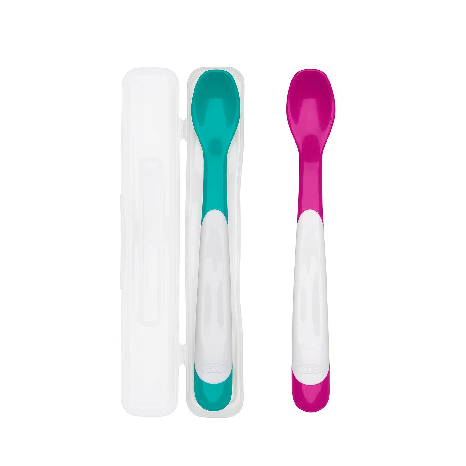 OXO - Plastic Feeding Spoon Setin Case