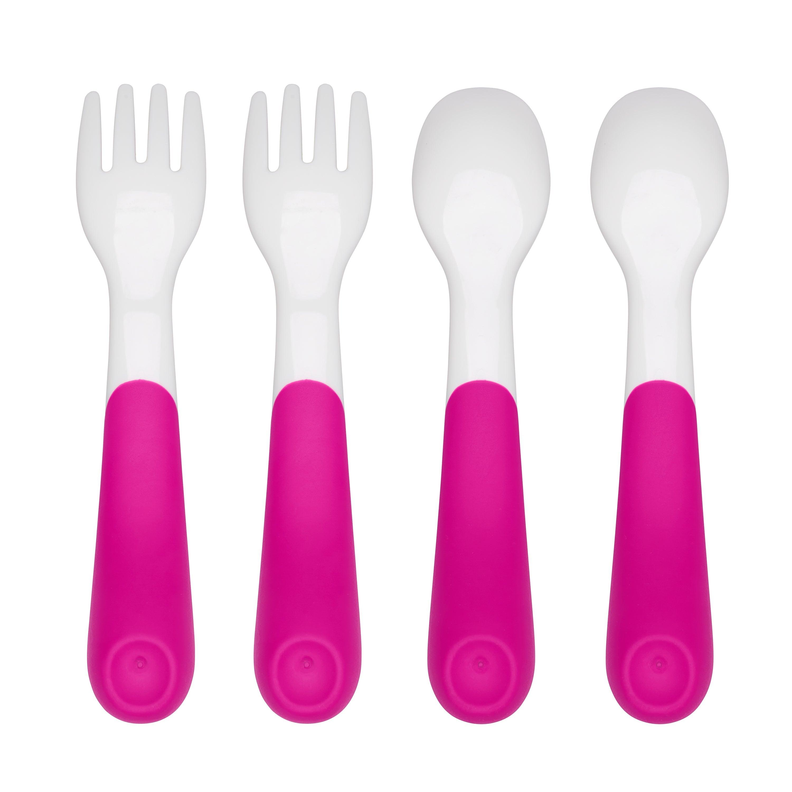 OXO - Plastic-Forks-Spoons-2-Pack