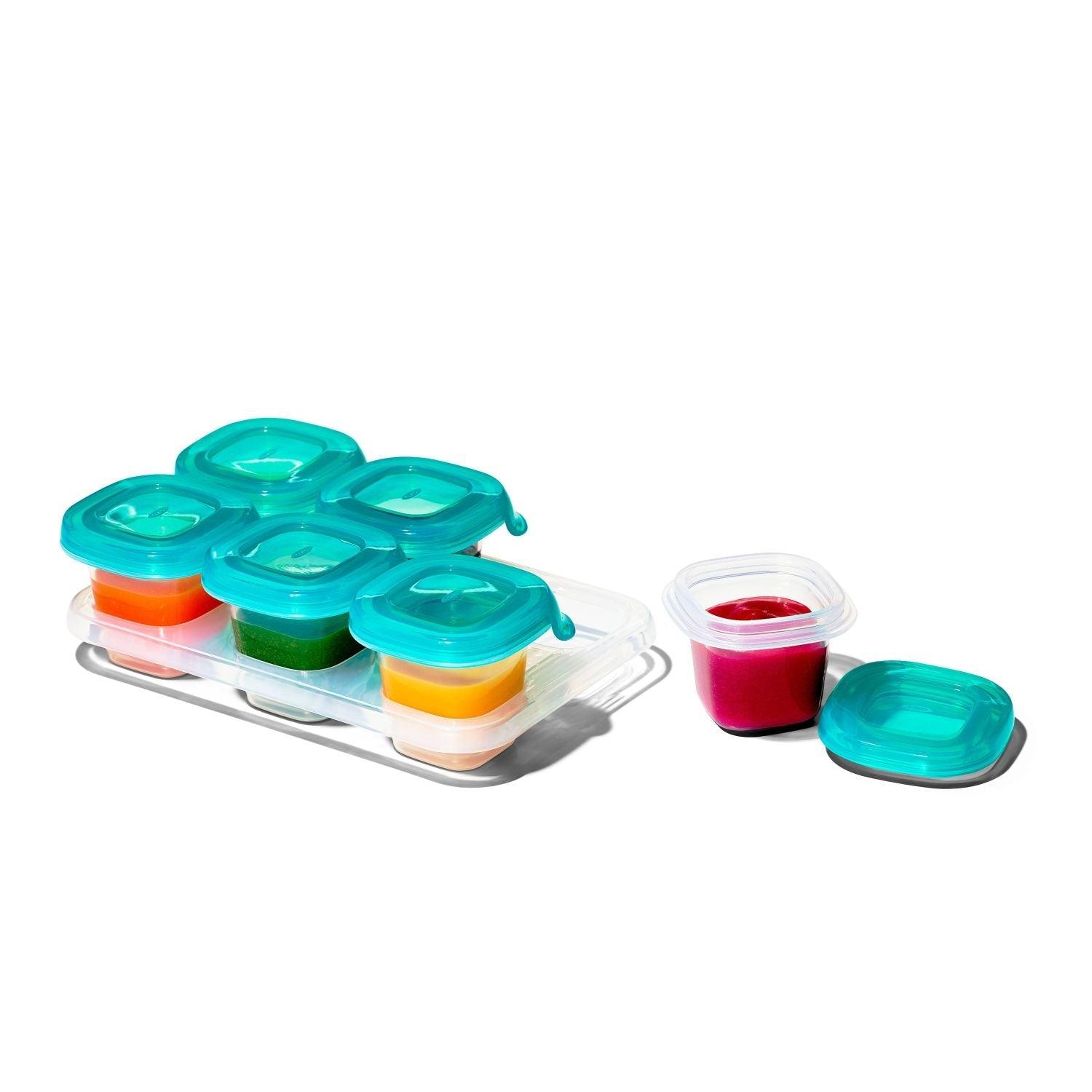 OXO - Silicone - Baby-Blocks (Turquoise)