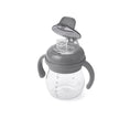 OXO - Transitions Soft Spout Sippy Cup With Removable Handles - Gray