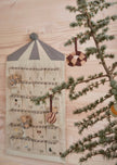 Circus Christmas Calendar - Beige / Blue