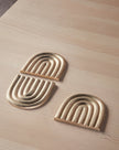 Rainbow Trivet Solid Brass