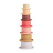 Tawa Silicone Stacking Cups - Rose mix