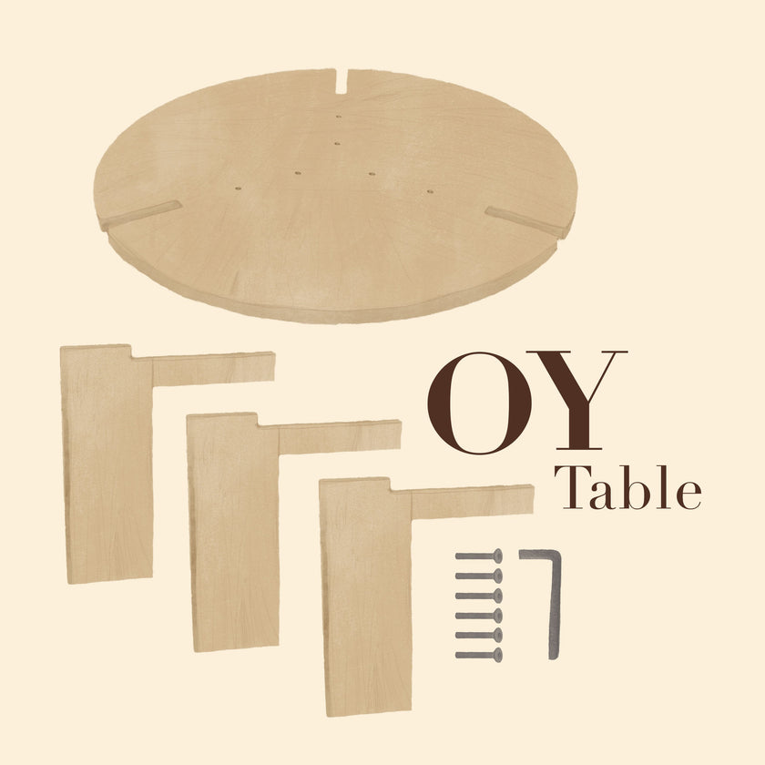 OY Coffee Table Large - Nature