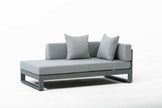 Oasis 3-Piece Aluminum Outdoor Sectional