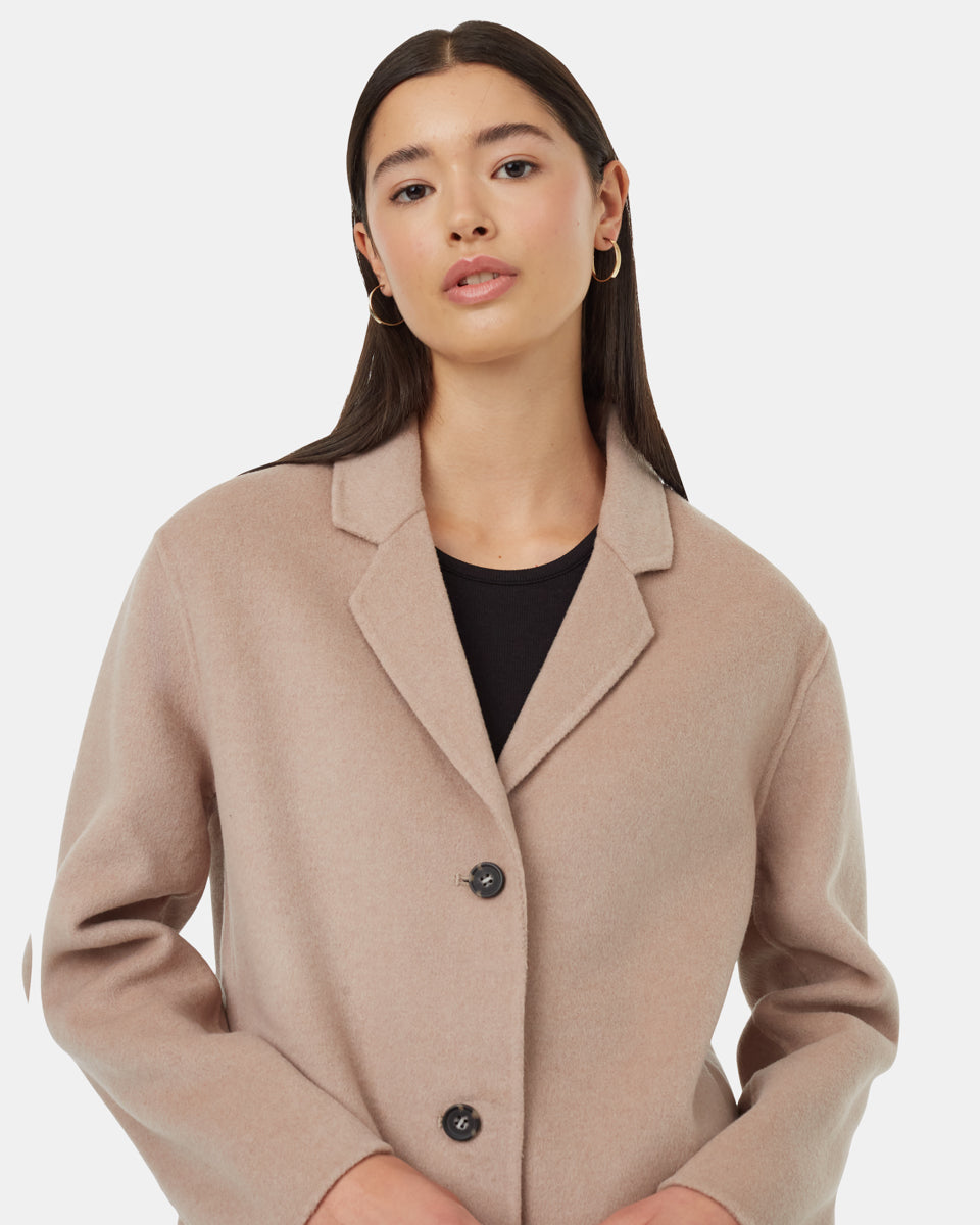 Wool Longline Coat