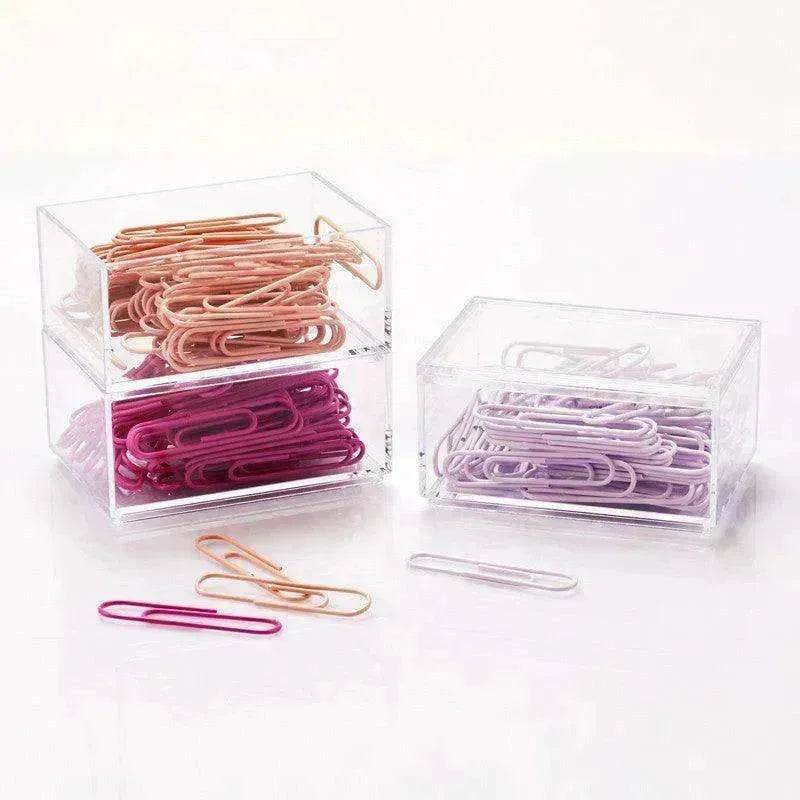 Office Supplies Colored Paper Clips