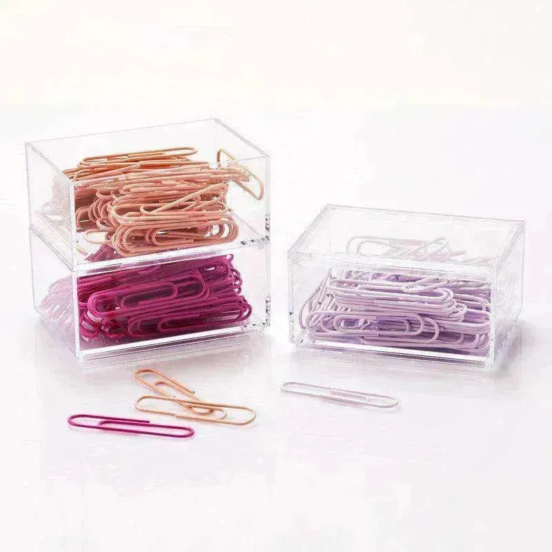 Office Supplies Colored Paper Clips