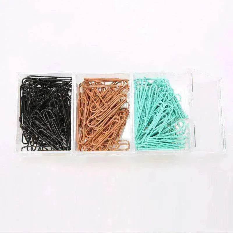 Office Supplies Colored Paper Clips