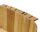 Fluid Custom Tub Shelves