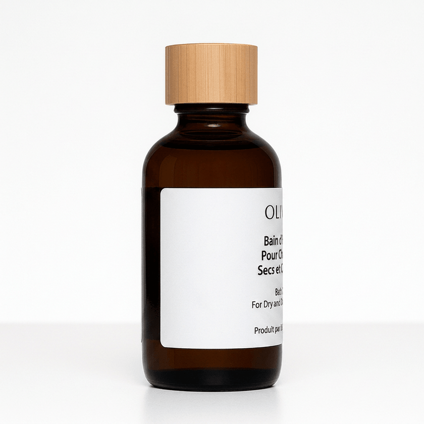 Huile pour cheveux secs et cassants (Bain)