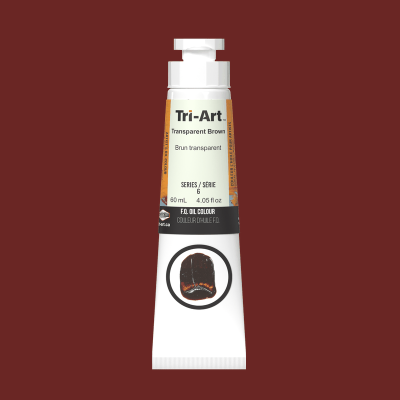 Tri-Art Oil Colours - Transparent Brown