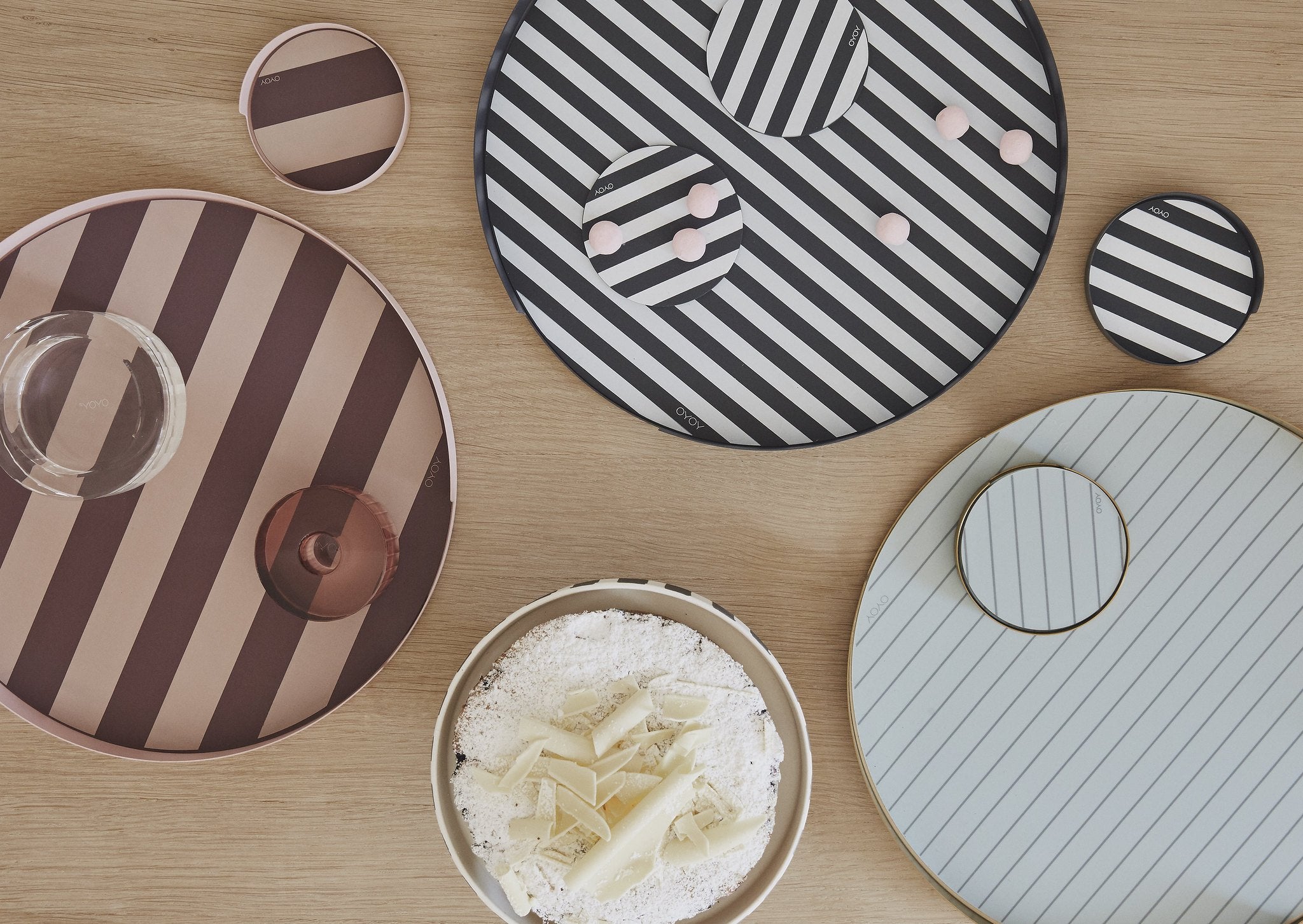 Oka Tray - Rose