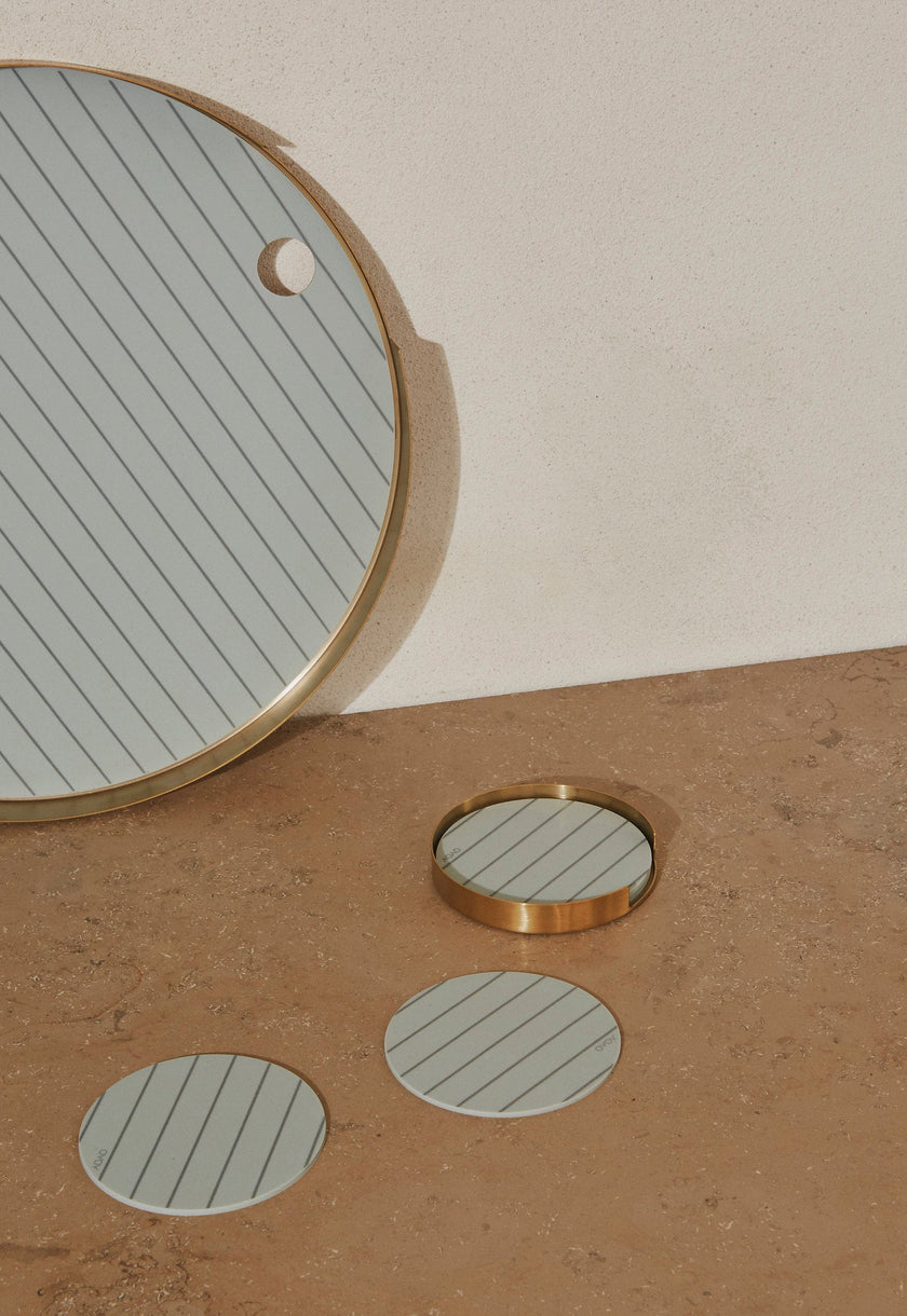 Oka Tray - Brass
