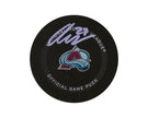 Oskar Olausson Autographed Colorado Avalanche Official Game Puck