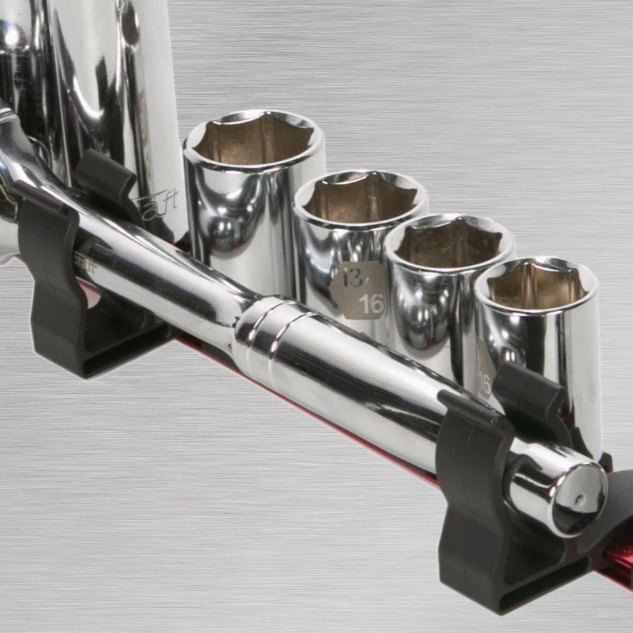 Porte-clés à molette et rallonge pour organiseurs de douilles en aluminium Olsa Tools