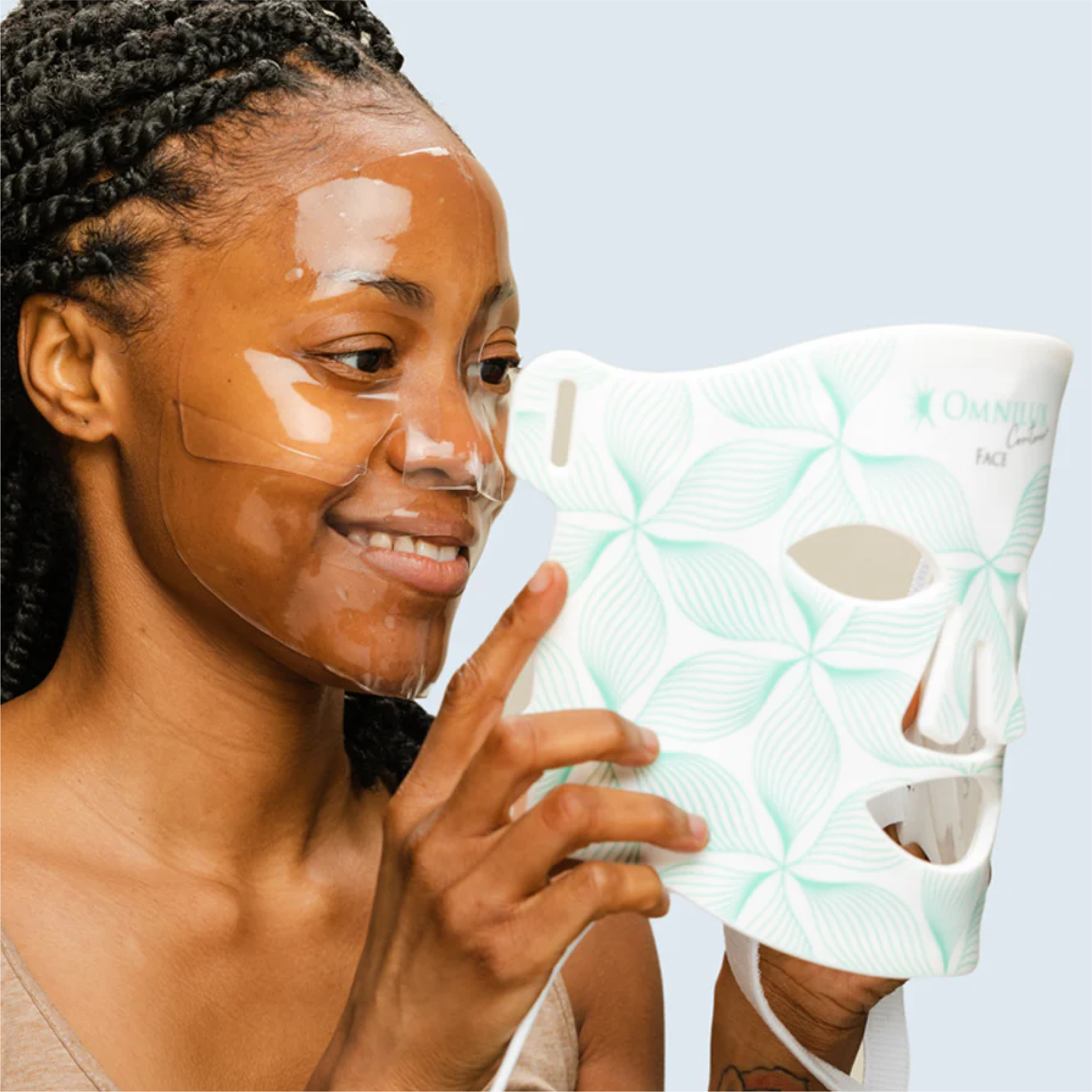 Omnilux Hydrogel Facial Mask (3 pack)