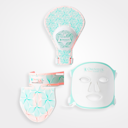 Omnilux Clear + Neck & Décolleté + Contour Glove