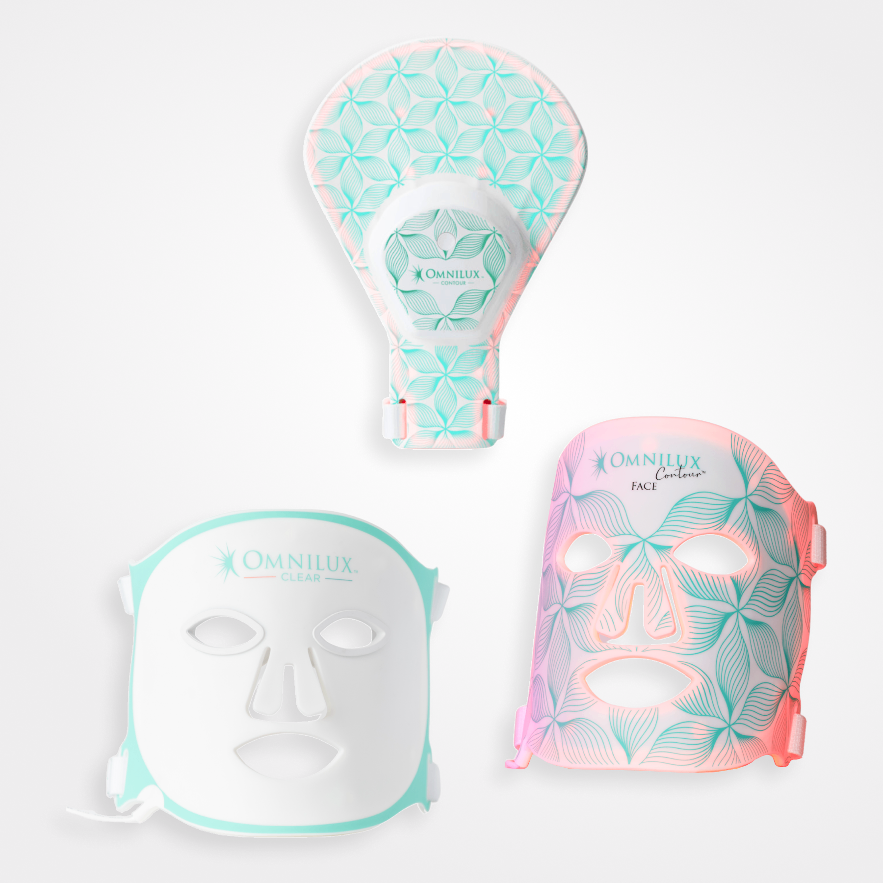 Omnilux Face Contour + Clear + Contour Glove