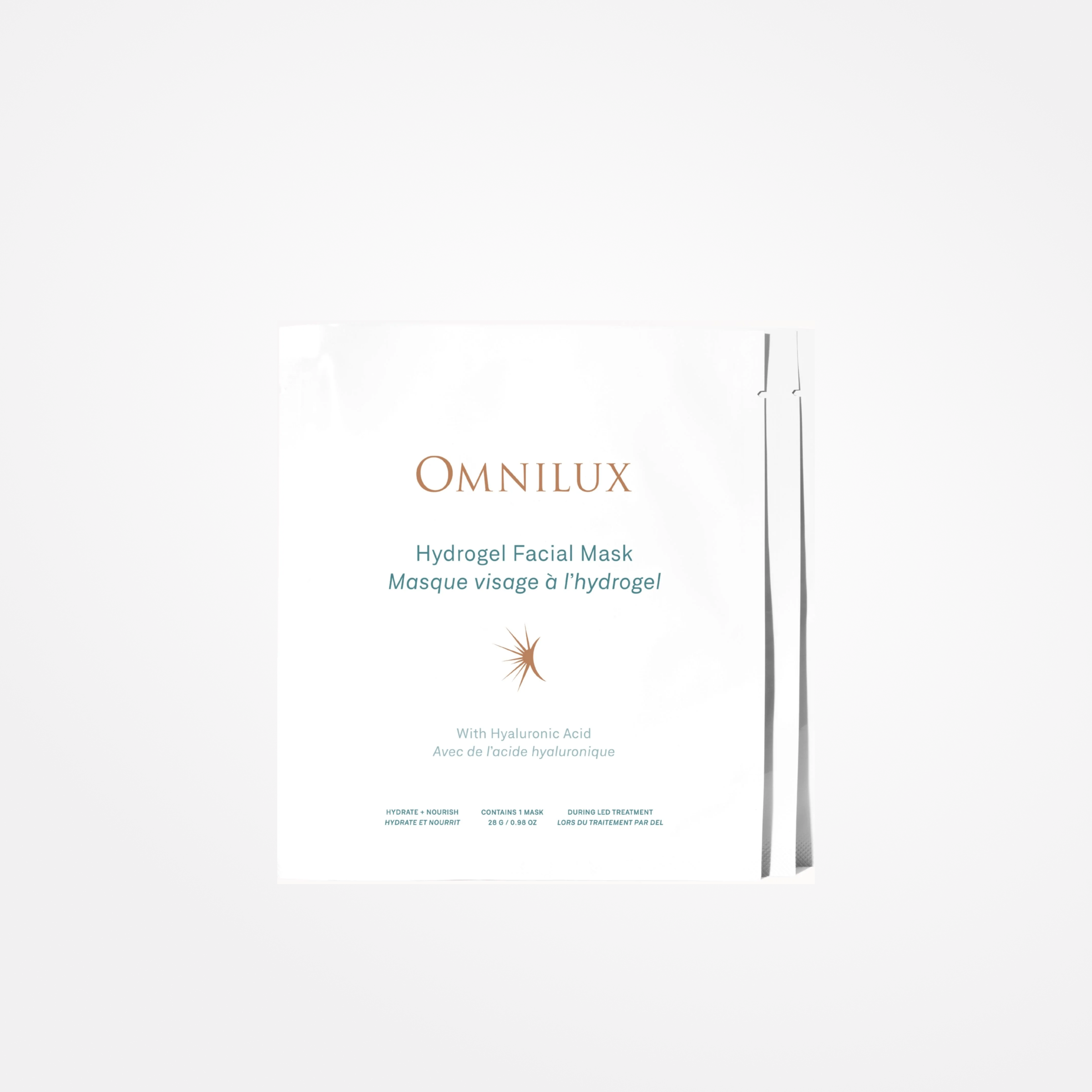 Omnilux Hydrogel Facial Mask (3 pack)