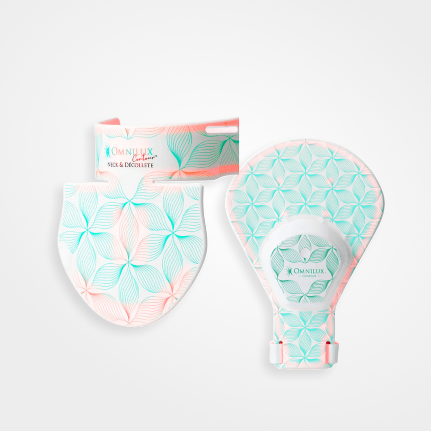 Omnilux Neck & Décolleté + Contour Glove Bundle