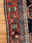 Antique Persian Afshar Rug | 7’ 4