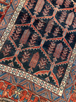 Antique Persian Afshar Rug | 7’ 4