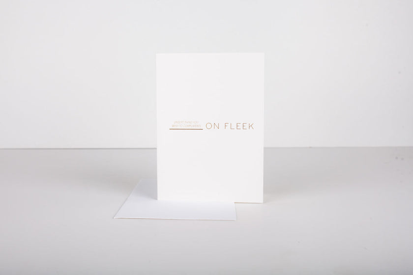 On Fleek Card
