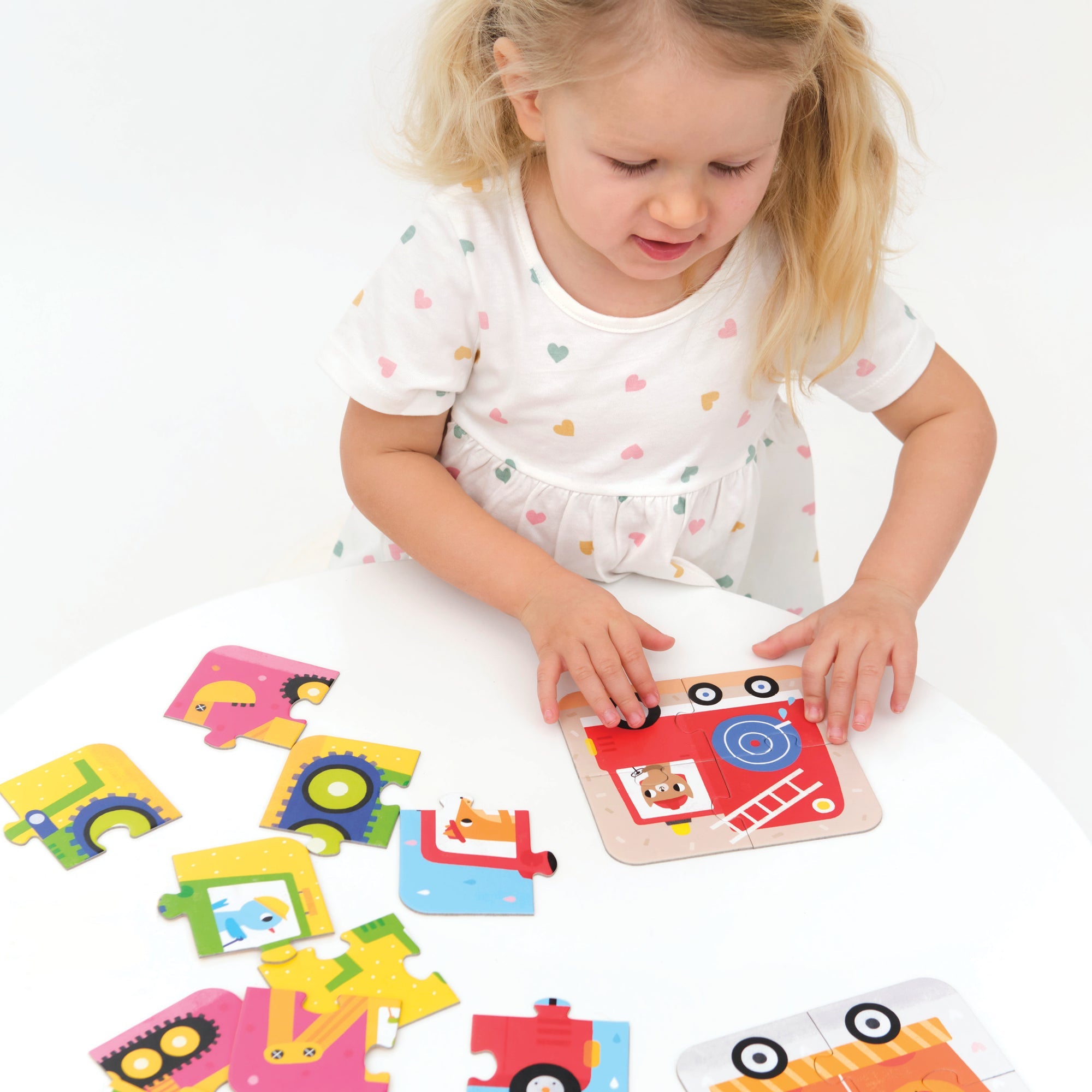 BANANA PANDA - ON-THE-GO - 20pc PUZZLE - VEHICLES (2+)