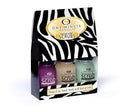 One Minute Manicure - Mini Trio Zebra Gift Box(3 X 2Oz.Fr Vanilla/Blkbry/Pom )