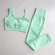 One-shoulder gym suit