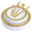 One-time Plastic Tableware, Including 90 Forks, 90 Knives And 90 Spoons