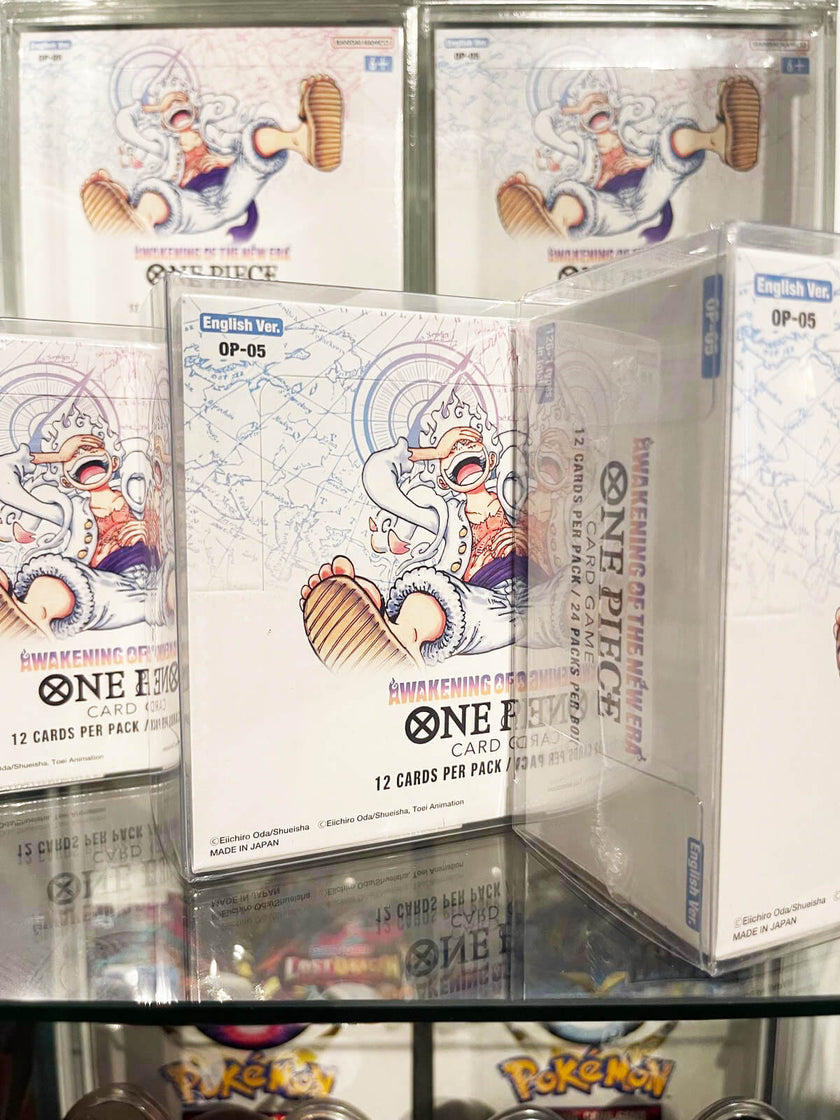 One Piece Booster Box EVORETRO PET Protectors (English, OPP 4-6, 0.40mm, 5-Pack)