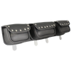 Open Road Chrome Studded Straight PVC Windshield Bag