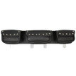 Open Road Chrome Studded Straight PVC Windshield Bag