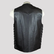 Open Road Men's 10 Pocket Leather Vest