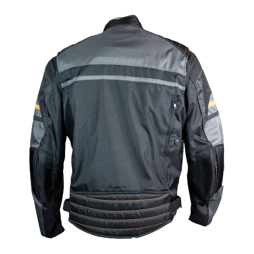 Open Road Men's Armored Textile Motorcycle Jacket