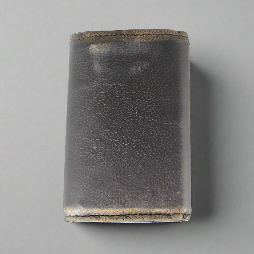 Open Road Men's Chrome Plated Chain Leather Wallet