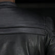 Open Road Men's Maverick Leather Motorcycle Jacket