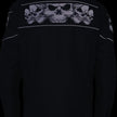 Open Road Men's Reflective Skull Cordura Motorcycle Jacket