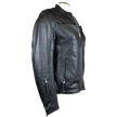 Open Road Women's Racer Leather Motorcycle Jacket