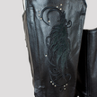 BOL/Open Road Women's Suede Wing Design Leather Chaps