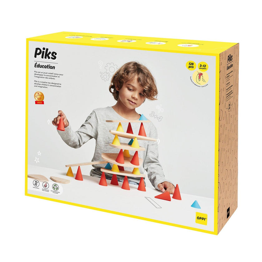 Oppi Toys - Piks - Education Kit - 128 Pcs