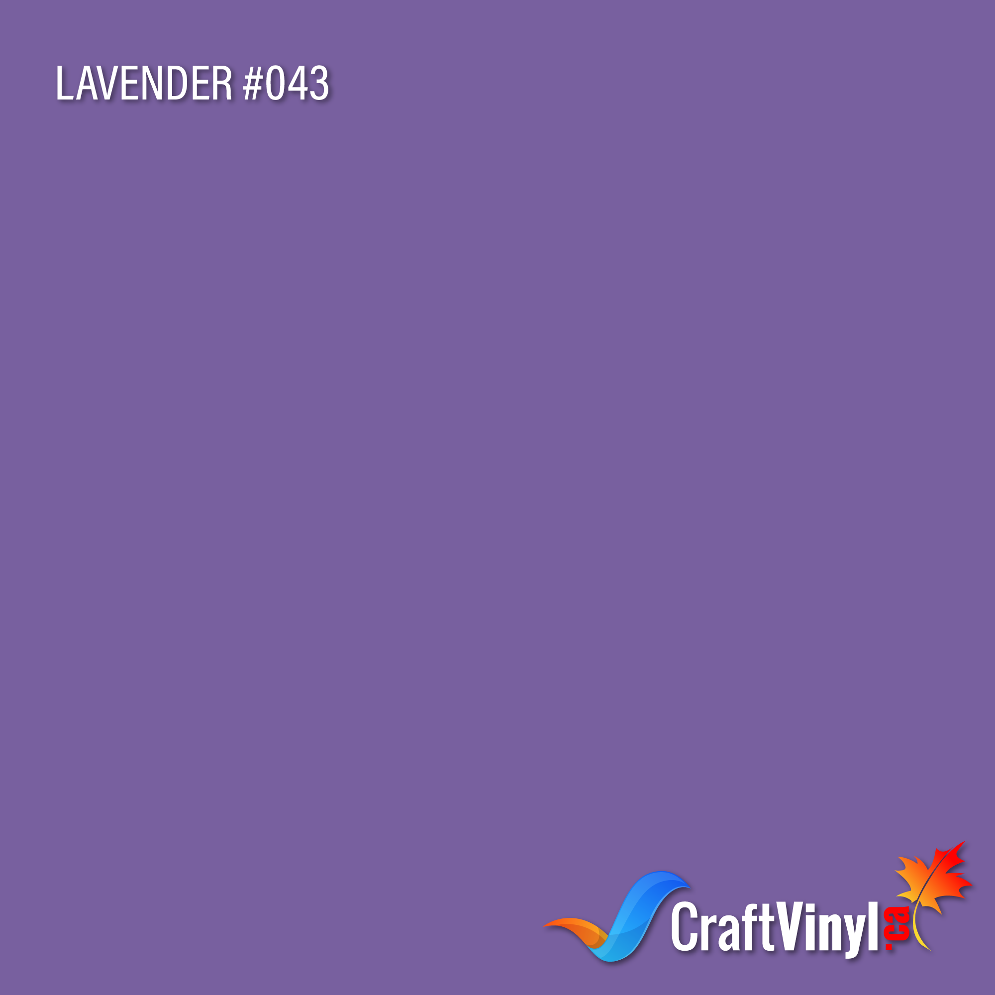 Oracal 651 Glossy Lavender Vinyl #043