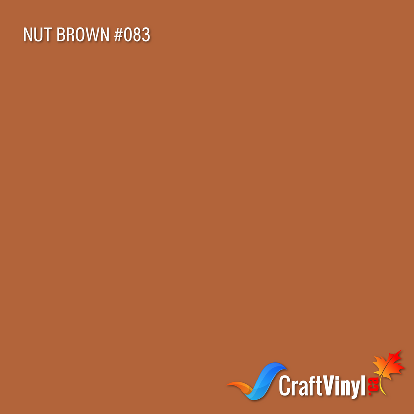 Oracal 651 Gloss Nut Brown Vinyl #083
