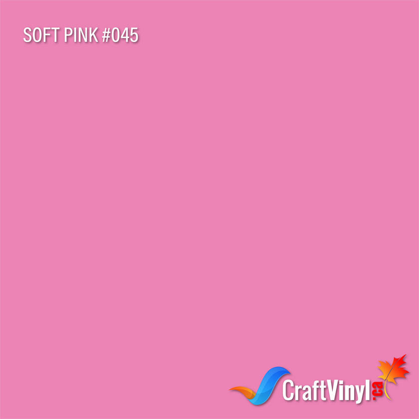 Oracal 651 Glossy Soft Pink Vinyl #045